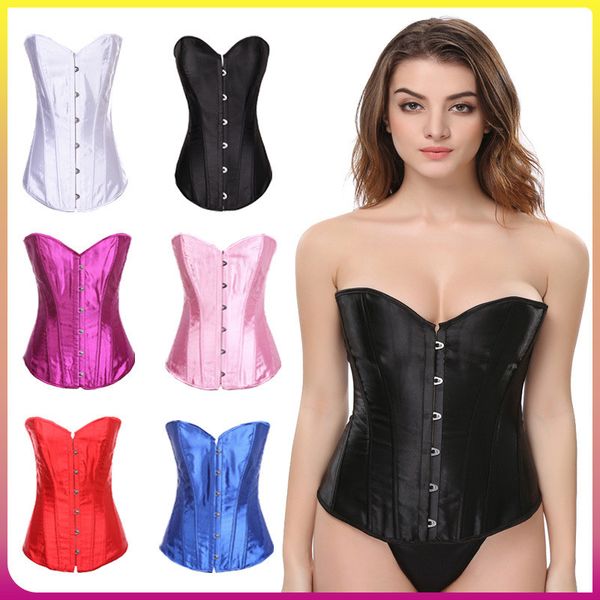 women's corset bustier lingerie woman costume gotico corsets cosplay plus size overbust costumes red black espartilho, Black;white
women's corset bustier lingerie woman costume gotico corsets cosplay plus size overbust costumes red black espartilho, Black;white