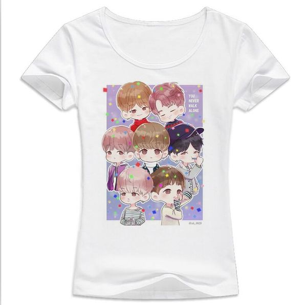 t shirt female kpop bangtan boys t-shirt jung kook jimin suga v k-pop women k pop jin rap monster white tshirt quality
t shirt female kpop bangtan boys t-shirt jung kook jimin suga v k-pop women k pop jin rap monster white tshirt quality