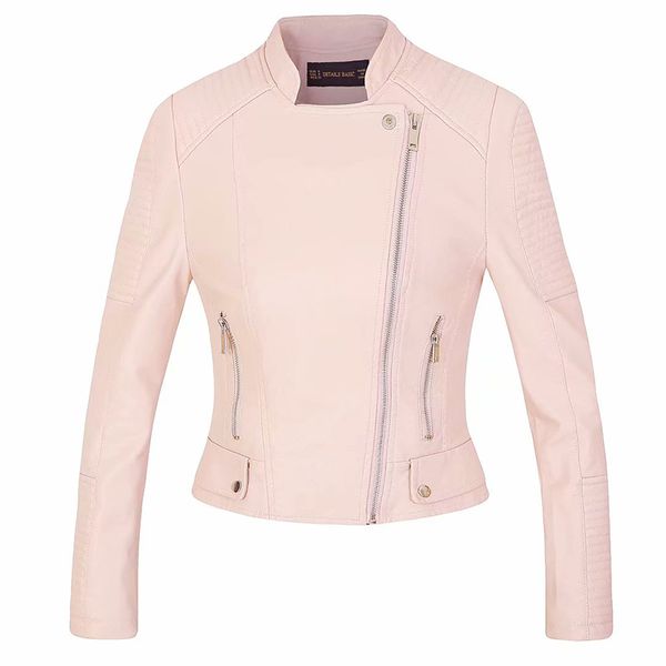 cool girls zipper slim pink coats chic fashion women suede leather jackets 2019 autumn ladies short bomb jacket, Black
cool girls zipper slim pink coats chic fashion women suede leather jackets 2019 autumn ladies short bomb jacket, Black