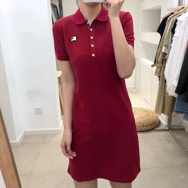 fashion womens brand polo dresses 2020 new arrival summer women shirt dresses polos casual streetwear 5 colors yf203142, Black;pink
fashion womens brand polo dresses 2020 new arrival summer women shirt dresses polos casual streetwear 5 colors yf203142, Black;pink