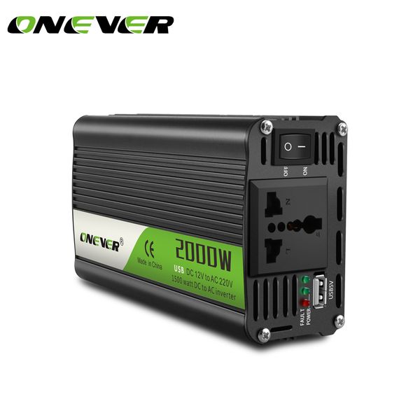 2000w car power inverter converter dc 12v to ac 220v modified sine wave power intelligent temperature control usb charger
2000w car power inverter converter dc 12v to ac 220v modified sine wave power intelligent temperature control usb charger