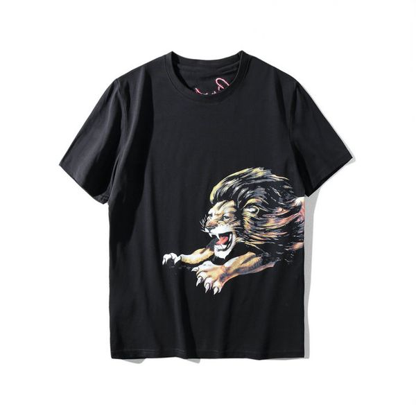 fashion designer brand give for men clothing t-shirt lion animal print tshirt embroidery letter tee short sleeve cotton t shirts, White;black
fashion designer brand give for men clothing t-shirt lion animal print tshirt embroidery letter tee short sleeve cotton t shirts, White;black