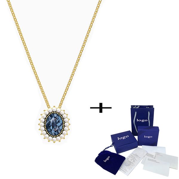 new fashion exquisite millrnnium blue crystal ladies necklace retro send girlfriend classic birthday engagement gift, Silver
new fashion exquisite millrnnium blue crystal ladies necklace retro send girlfriend classic birthday engagement gift, Silver