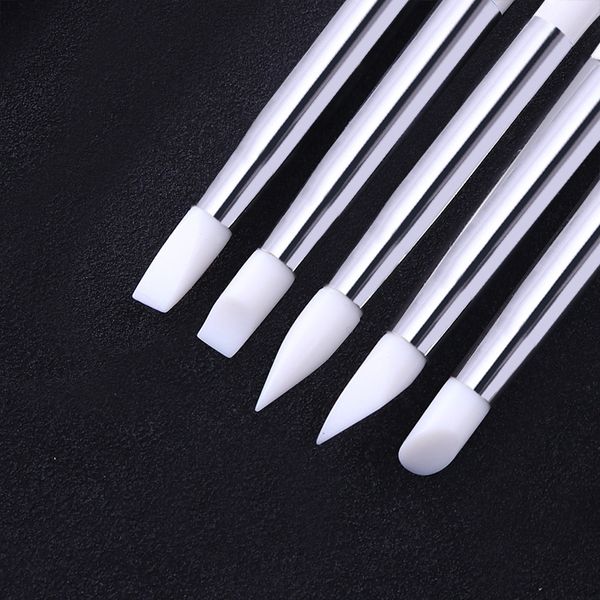 5pcs/set nail art painting carving pen silicone head wooden handle 3d nail art design painting brush dotting tools, Yellow
5pcs/set nail art painting carving pen silicone head wooden handle 3d nail art design painting brush dotting tools, Yellow