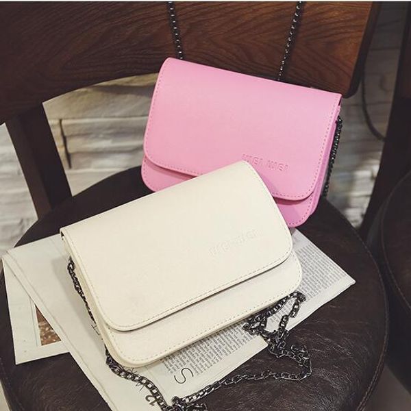 2017 summer fashion new handbag pu leather women bag simple sweet small square bag chain alphabet mini shoulder
2017 summer fashion new handbag pu leather women bag simple sweet small square bag chain alphabet mini shoulder