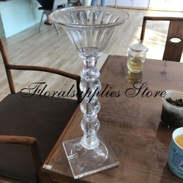 10pcs clear vase wholesale acrylic cylinder 40cm tall trumpet for wedding decoration table centerpiece event party supplies
10pcs clear vase wholesale acrylic cylinder 40cm tall trumpet for wedding decoration table centerpiece event party supplies