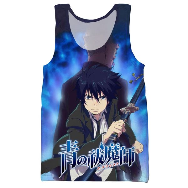 blue exorcist 3d printed tank for men fashion summer tank work out men women, White;black
blue exorcist 3d printed tank for men fashion summer tank work out men women, White;black