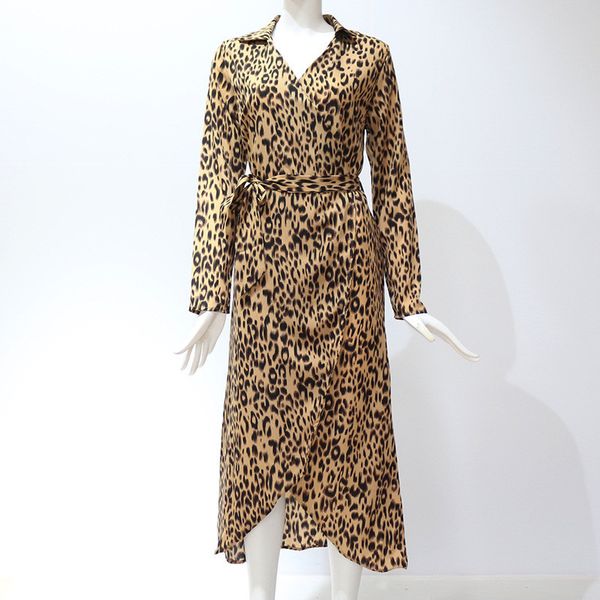 women designer shirt dresses slim long sleeve dress fit skinny leopard print casual dresses female clothing, Black;gray
women designer shirt dresses slim long sleeve dress fit skinny leopard print casual dresses female clothing, Black;gray