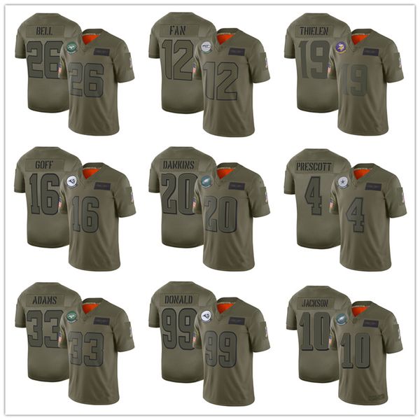 Men women youth 11 car on wentz 14 am darnold 33 jamal adam jer ey 26 leveon bell 21 ellott camo 2019 alute to ervice limited jer ey
Men women youth 11 car on wentz 14 am darnold 33 jamal adam jer ey 26 leveon bell 21 ellott camo 2019 alute to ervice limited jer ey