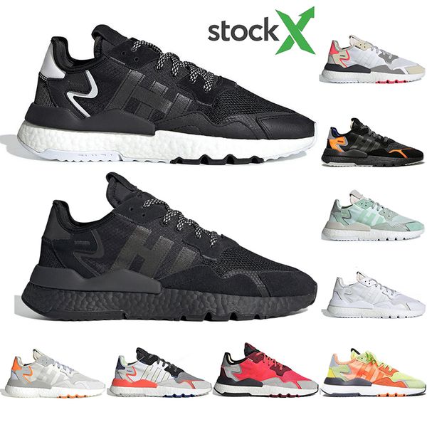 with socks nite jogger 3m reflective stock x running shoes grey pack triple black breathable trainers sports designer sneakers 36-45, White;red
with socks nite jogger 3m reflective stock x running shoes grey pack triple black breathable trainers sports designer sneakers 36-45, White;red