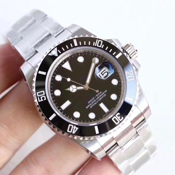 u1 factory wristwatches sapphire black ceramic bezel stainless steel 40mm 116610ln 116610 automatic mechanical mens men watch watches, Slivery;brown
u1 factory wristwatches sapphire black ceramic bezel stainless steel 40mm 116610ln 116610 automatic mechanical mens men watch watches, Slivery;brown