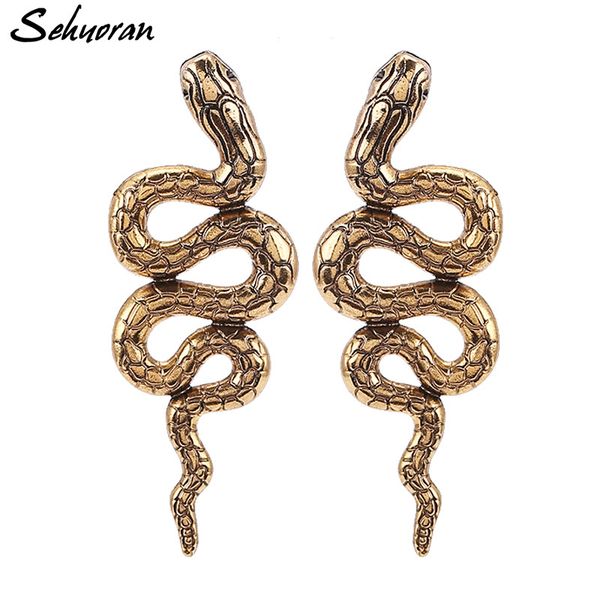 sehuoran oorbellen stud earings boho snake vintage earrings for women snake female fashion jewelry personality earring brinco, Golden
sehuoran oorbellen stud earings boho snake vintage earrings for women snake female fashion jewelry personality earring brinco, Golden