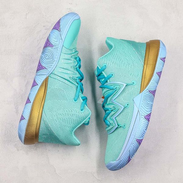 Kyrie Basketball Shoes Irving 5 Squidward Mens Designer Blue High Quality Knitting Team Outdoor Trainers Patricking Star Sports Sneakers 
Kyrie Basketball Shoes Irving 5 Squidward Mens Designer Blue High Quality Knitting Team Outdoor Trainers Patricking Star Sports Sneakers