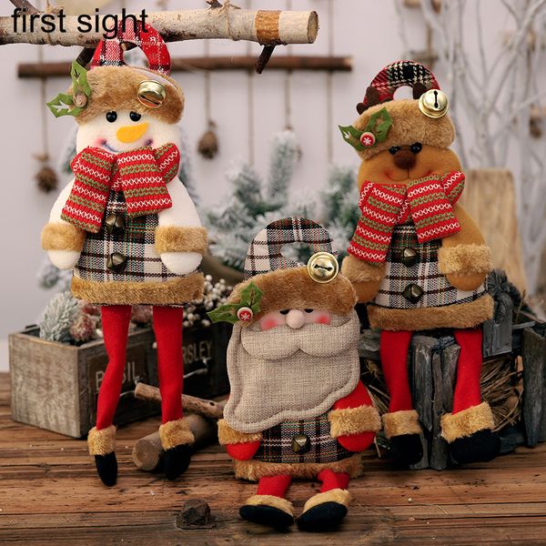 new year christmas tree decoration doll pendant santa claus snowman reindeer gift, festive home party decoration
new year christmas tree decoration doll pendant santa claus snowman reindeer gift, festive home party decoration