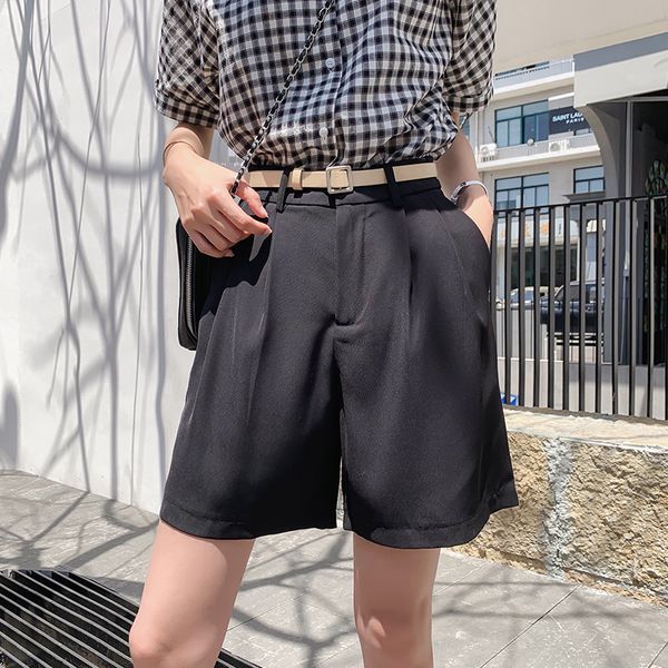 summer casual shorts women leisure loose wide leg pantalon femme high waist button up belted shorts female pure color s-xxl, White;black
summer casual shorts women leisure loose wide leg pantalon femme high waist button up belted shorts female pure color s-xxl, White;black