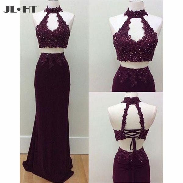 in stock two pieces evening dresses mermaid lace applique beades burgundy prom long backless lace up plus size evening dress, White;black
in stock two pieces evening dresses mermaid lace applique beades burgundy prom long backless lace up plus size evening dress, White;black