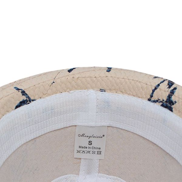 kids summer straw weave sun hat parent-child tropical coconut tree printed short curly brim retro jazz bucket cap wide, Blue;gray
kids summer straw weave sun hat parent-child tropical coconut tree printed short curly brim retro jazz bucket cap wide, Blue;gray