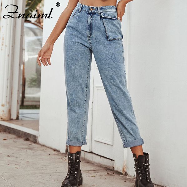 znaiml women's denim pants vintage high waist pocket straight jeans casual loose pants fashion party club streetwear match jeans, Blue
znaiml women's denim pants vintage high waist pocket straight jeans casual loose pants fashion party club streetwear match jeans, Blue