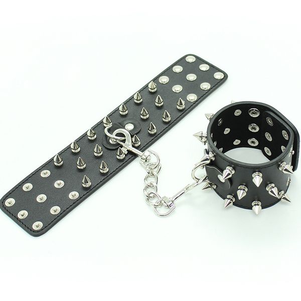 black adjustable size restraints type leather handcuffs rivet cuffs bondage toys foot hand wrist anklet inxtb
black adjustable size restraints type leather handcuffs rivet cuffs bondage toys foot hand wrist anklet inxtb