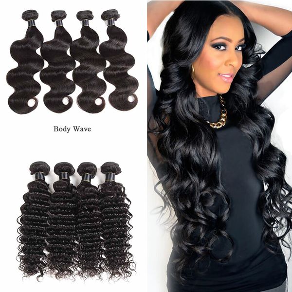 natural peruvian deep wave virgin hair extensions human hair 3/4 bundles unprocessed body wave remy hair weaves bundles factory deal, Black
natural peruvian deep wave virgin hair extensions human hair 3/4 bundles unprocessed body wave remy hair weaves bundles factory deal, Black