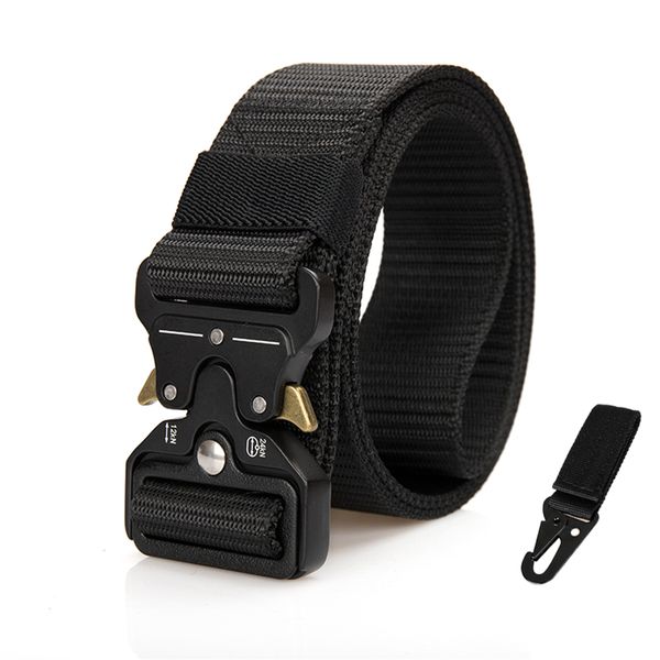 3.8cm tank pattern nylon tactical belt men's army fan belt multifunctional outdoor training belt, Black;brown
3.8cm tank pattern nylon tactical belt men's army fan belt multifunctional outdoor training belt, Black;brown
