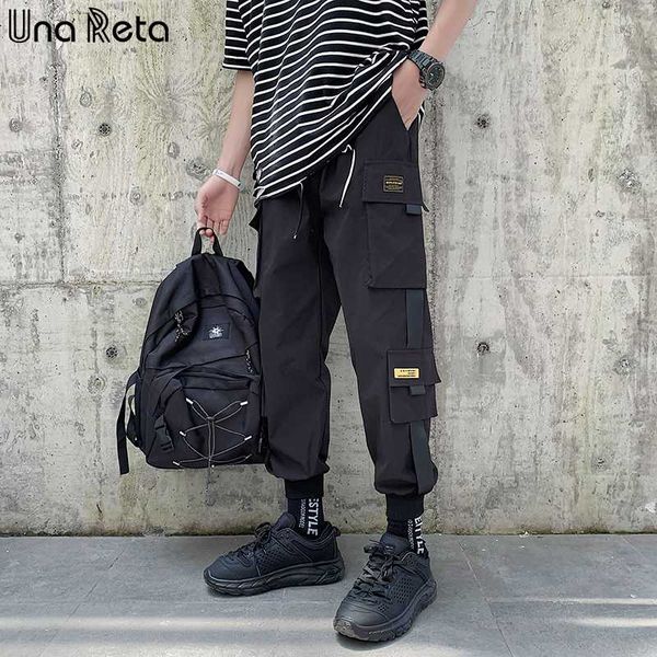 una reta m-5xl streetwear joggers new casual pockets pants men hip hop cargo pants black overalls sweatpants male harem
una reta m-5xl streetwear joggers new casual pockets pants men hip hop cargo pants black overalls sweatpants male harem