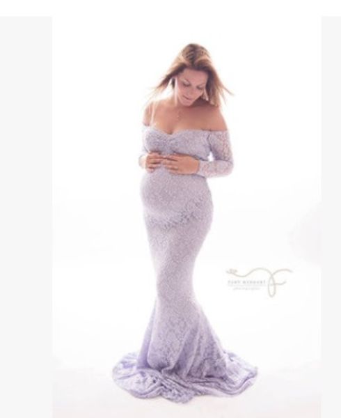 fashion maternity dress for p shoot maxi maternity gown shoulderless lace fancy women pgraphy props, White
fashion maternity dress for p shoot maxi maternity gown shoulderless lace fancy women pgraphy props, White