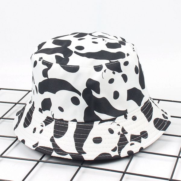 hat female summer panda graffiti fisherman hat outdoor sun hat uv protection double-sided wearing cap women men bucket sun hats, Blue;gray
hat female summer panda graffiti fisherman hat outdoor sun hat uv protection double-sided wearing cap women men bucket sun hats, Blue;gray