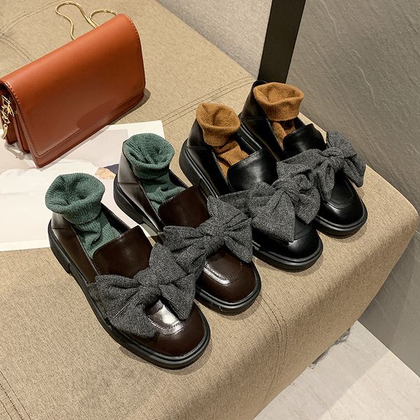 bow-knot womens loafers shoes slip-on autumn women's heels all-match casual female sneakers oxfords round toe butterfly slip on, Black
bow-knot womens loafers shoes slip-on autumn women's heels all-match casual female sneakers oxfords round toe butterfly slip on, Black