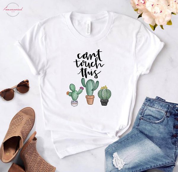 cant touch this cactus print women tshirt cotton casual funny t shirt gift 90s lady yong girl drop ship s 889, White
cant touch this cactus print women tshirt cotton casual funny t shirt gift 90s lady yong girl drop ship s 889, White