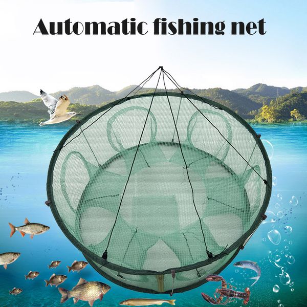 automatic fishing net trap cage round shape durable open for crab crayfish lobster fh99
automatic fishing net trap cage round shape durable open for crab crayfish lobster fh99
