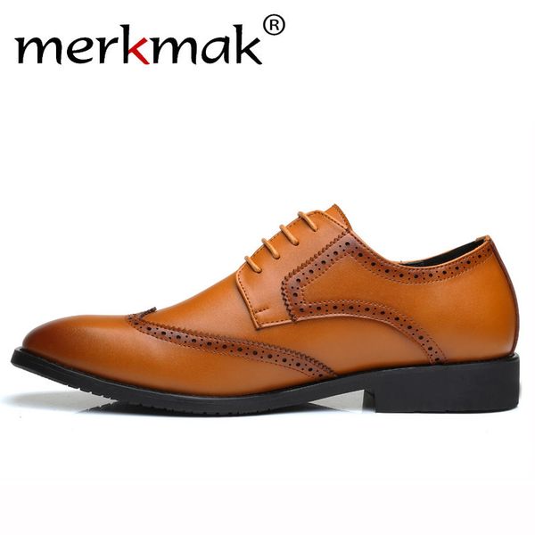 merkmak brand men leather shoes brogue man oxfords footwear casual bullock formal wedding business male flats new larger size 48, Black
merkmak brand men leather shoes brogue man oxfords footwear casual bullock formal wedding business male flats new larger size 48, Black