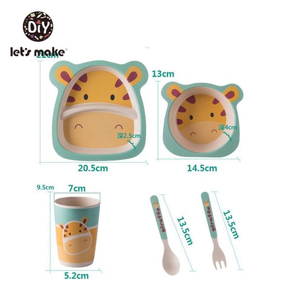 let's make children's dishes baby bamboo tableware set plate bowl spoon fork bottle cup cartoon animal baby feeding dinnerware
let's make children's dishes baby bamboo tableware set plate bowl spoon fork bottle cup cartoon animal baby feeding dinnerware