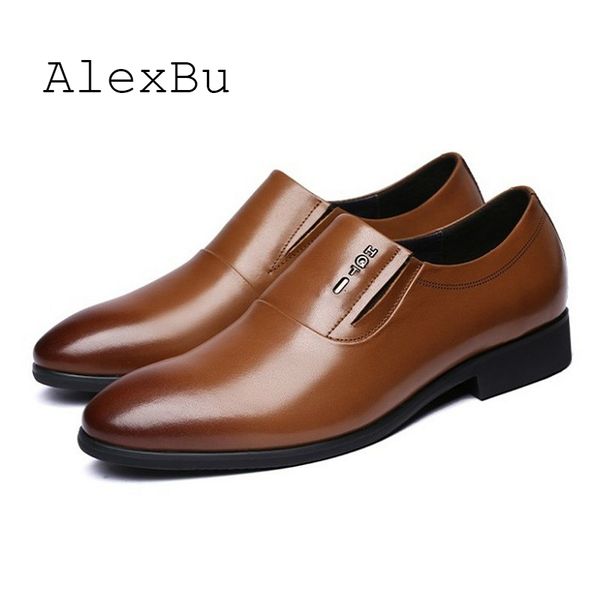 alexbu 2019 new men shoes leather loafers men formal office wedding shoes luxury slip on loafer dropshipping spring autumn, Black
alexbu 2019 new men shoes leather loafers men formal office wedding shoes luxury slip on loafer dropshipping spring autumn, Black