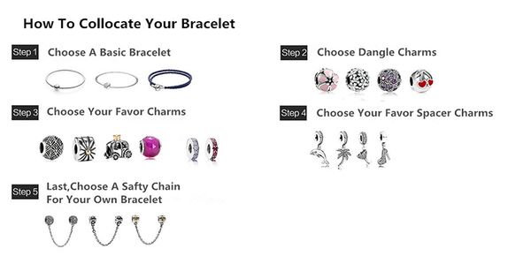gchic fashion clip bead bracelets for women fit original reflexions bracelet charm fit pandora femme jewelry pulseras mujer moda, Black
gchic fashion clip bead bracelets for women fit original reflexions bracelet charm fit pandora femme jewelry pulseras mujer moda, Black