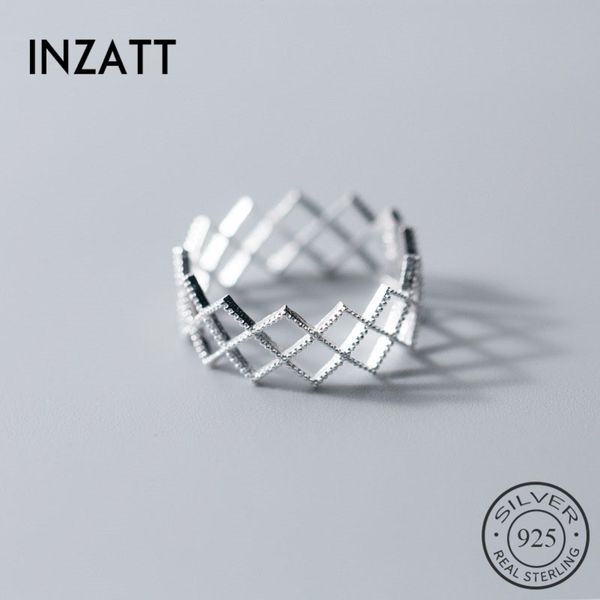 inzareal 925 sterling silver minimalist geometric hollow ring for charming women party fine jewelry trendy accessories gift, Golden;silver
inzareal 925 sterling silver minimalist geometric hollow ring for charming women party fine jewelry trendy accessories gift, Golden;silver