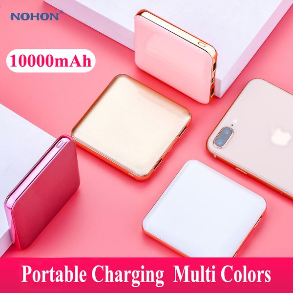 nohon mini power bank 10000mah for iphone 11 xr xs huawei xiaomi samsung 2 usb external battery portable charging 158g powerbank
nohon mini power bank 10000mah for iphone 11 xr xs huawei xiaomi samsung 2 usb external battery portable charging 158g powerbank