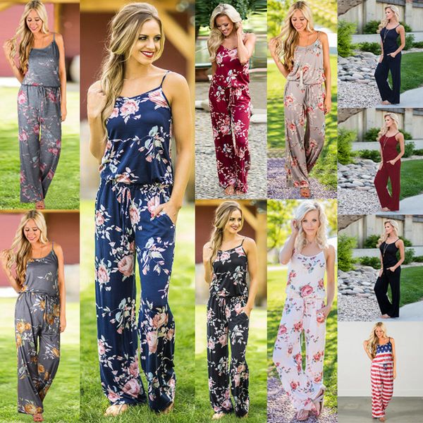 women spaghetti strap floral print romper jumpsuit sleeveless beach playsuit boho summer jumpsuits long pants lounge ljja3778-4, White
women spaghetti strap floral print romper jumpsuit sleeveless beach playsuit boho summer jumpsuits long pants lounge ljja3778-4, White