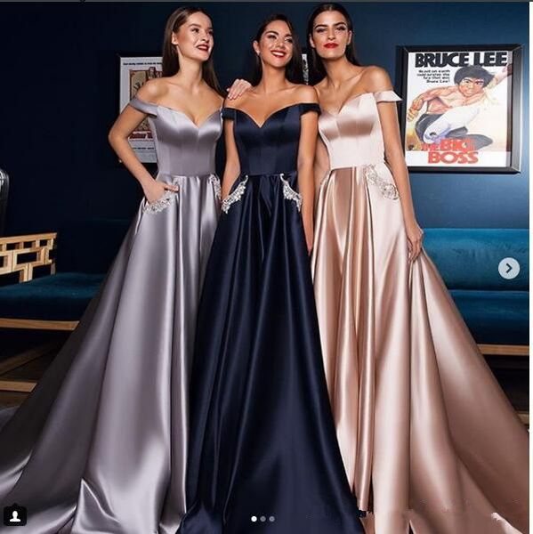 2020 off shoulder a-line bridesmaids dresses with beaded long vestidos de bridesmaids honor of maid customized special occasion party gowns, White;pink
2020 off shoulder a-line bridesmaids dresses with beaded long vestidos de bridesmaids honor of maid customized special occasion party gowns, White;pink