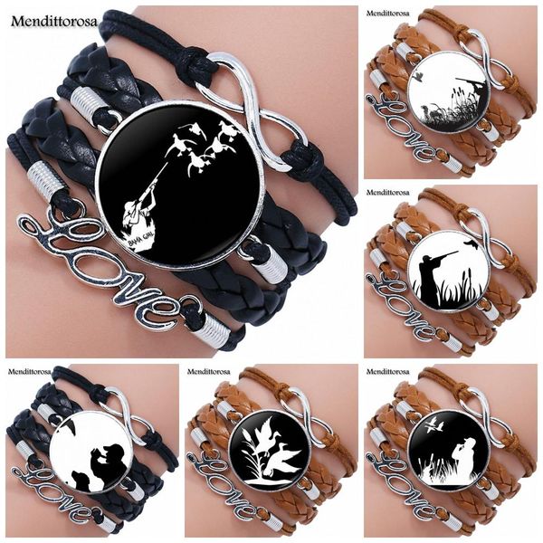 hunting ducks for women jewellery vintage glass cabochon jewelry with multilayer black/brown leather bracelet bangle, Golden;silver
hunting ducks for women jewellery vintage glass cabochon jewelry with multilayer black/brown leather bracelet bangle, Golden;silver