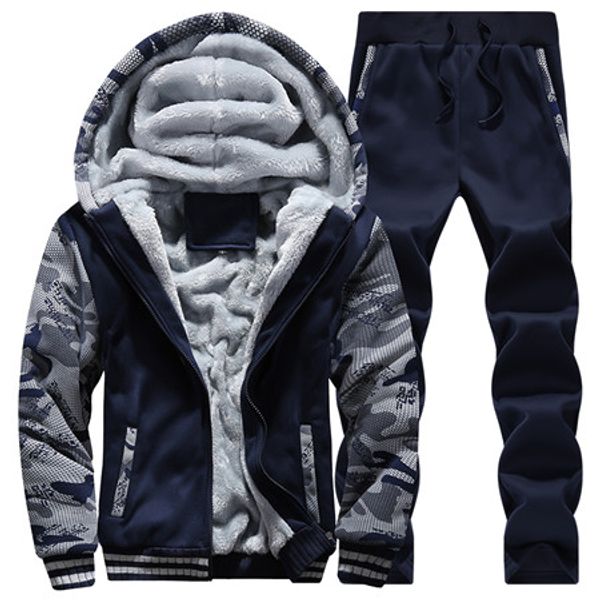 new mens winter tracksuits men set thick fleece hoodies and pants suit zipper hooded sweatshirt sportswear set male hoodie sporting suits, Gray
new mens winter tracksuits men set thick fleece hoodies and pants suit zipper hooded sweatshirt sportswear set male hoodie sporting suits, Gray