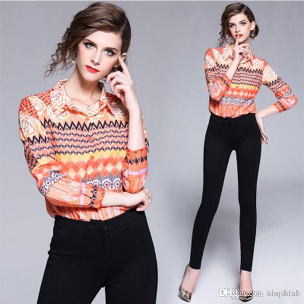 women's shirt casual hepburn wind summer fashion shirt print polo collar print slim long sleeve joker long sleeve button shirt e22, White
women's shirt casual hepburn wind summer fashion shirt print polo collar print slim long sleeve joker long sleeve button shirt e22, White