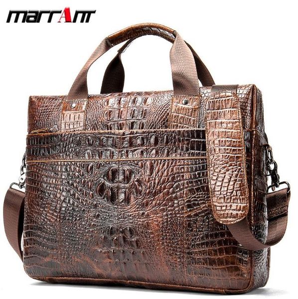 european and american new horizontal leather briefcase crocodile business gentleman casual men's bag fashion cowhide shoulder bag compu
european and american new horizontal leather briefcase crocodile business gentleman casual men's bag fashion cowhide shoulder bag compu
