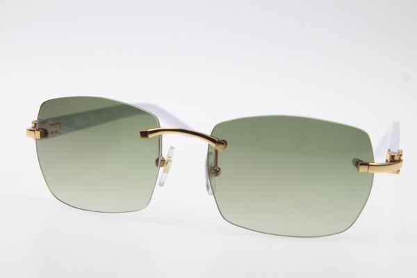 8200905 white aztec arms sun glasses rimless glasses glasses cat eye with box brown lens, White;black
8200905 white aztec arms sun glasses rimless glasses glasses cat eye with box brown lens, White;black