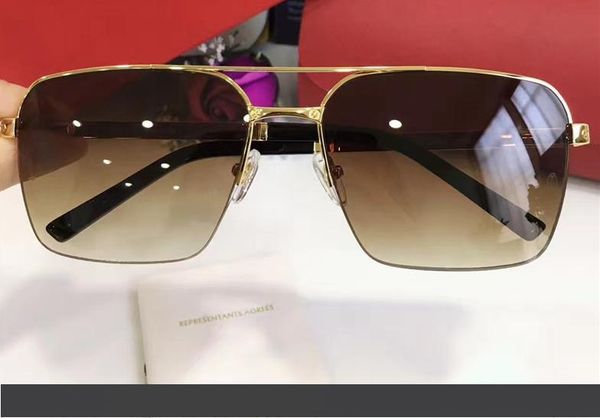 мужчины vintage солнцезащитные очки венеция rimless platine золота коричнево sunglass дизайн солнцезащитные очки последние новые с коробкой, White;black
мужчины vintage солнцезащитные очки венеция rimless platine золота коричнево sunglass дизайн солнцезащитные очки последние новые с коробкой, White;black
