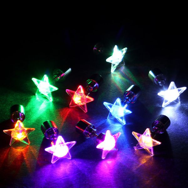 9 colors led earring light up bright stud earrings star glowing ear stud for dj dance party bar girl ear stud blinking
9 colors led earring light up bright stud earrings star glowing ear stud for dj dance party bar girl ear stud blinking