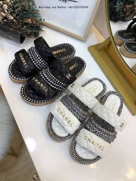Brand 2019 Black Rubber Web Slide Sandal Slippers Sequins White Stripe Fashion With Box Classic Summer Flip Flops Women
Brand 2019 Black Rubber Web Slide Sandal Slippers Sequins White Stripe Fashion With Box Classic Summer Flip Flops Women