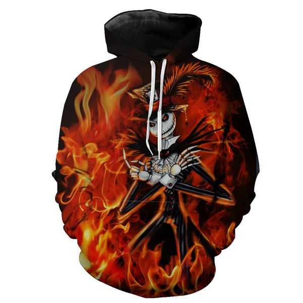 mr halloween's skeleton printed hat-pocket cover men's tide-cap garment printing blouse hoodies, Black
mr halloween's skeleton printed hat-pocket cover men's tide-cap garment printing blouse hoodies, Black