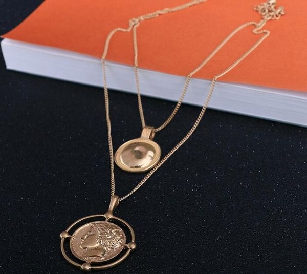 wholesale-and american new women's necklaces fashion national wind sweater chain girls round retro character pendant accessories, Golden;silver
wholesale-and american new women's necklaces fashion national wind sweater chain girls round retro character pendant accessories, Golden;silver