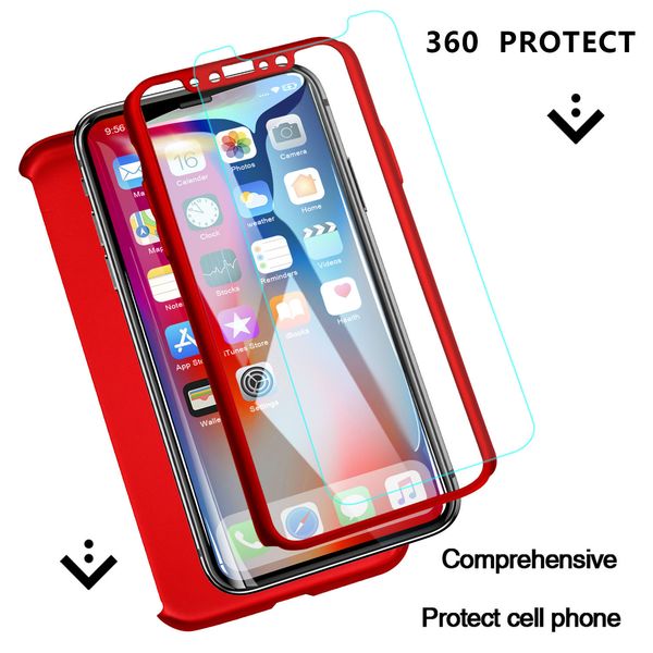 360 degree full cover protective case for iphone 5s se 6 6s 7 8 plus x xr xs max logo with glass cover
360 degree full cover protective case for iphone 5s se 6 6s 7 8 plus x xr xs max logo with glass cover